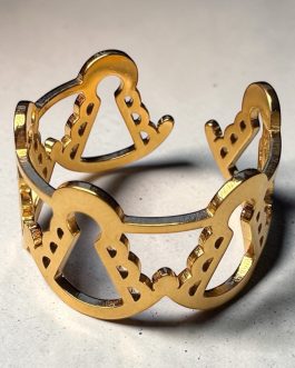 Anillo siluetas virgen del rocio