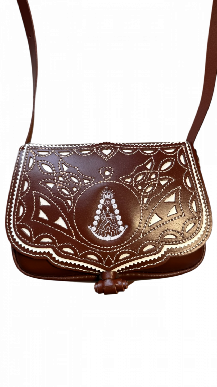 Bolso rociero virgen del rocio - Imagen 2