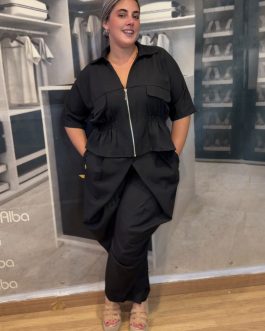 CONJUNTO ZARA NEGRO