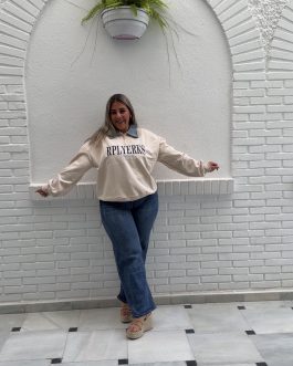 Sudadera Tana beige